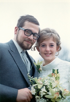 Bruidsfoto Hamers-Weber 1970